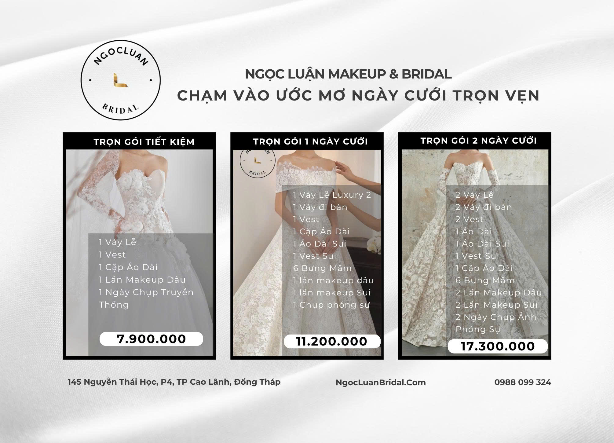 KHÔNG CẦN LÀ CÔ DÂU HOÀN HẢO – CHỈ CẦN CHỌN ĐÚNG VÁY PHÙ HỢP!