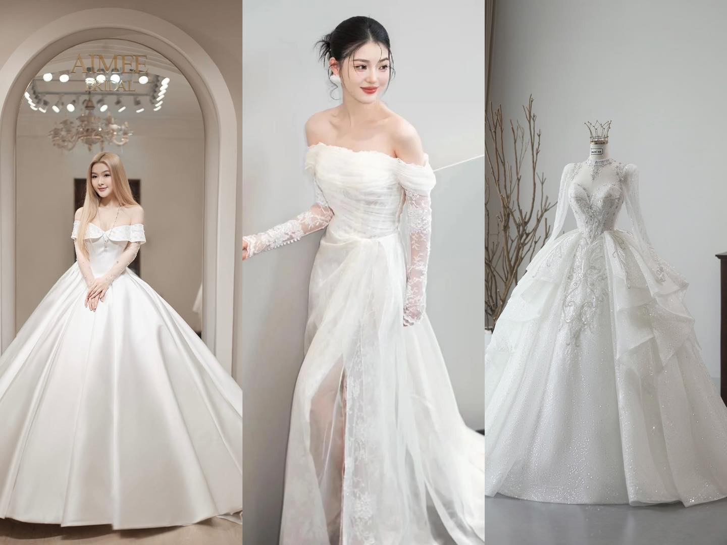 Váy Cưới Đẹp Cho Cô Dâu Lai Vung – Chọn Ngay Ngọc Luận Bridal Cao Lãnh