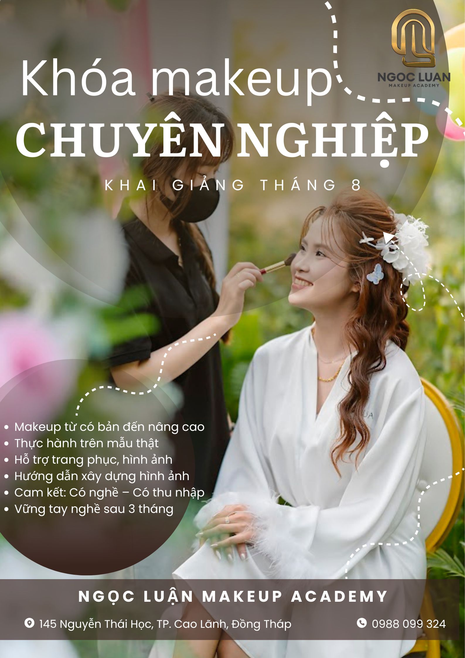 Tìm Khóa Học Makeup Chuyên Nghiệp Gần Lấp Vò? Đây Là Lựa Chọn Hàng Đầu!
