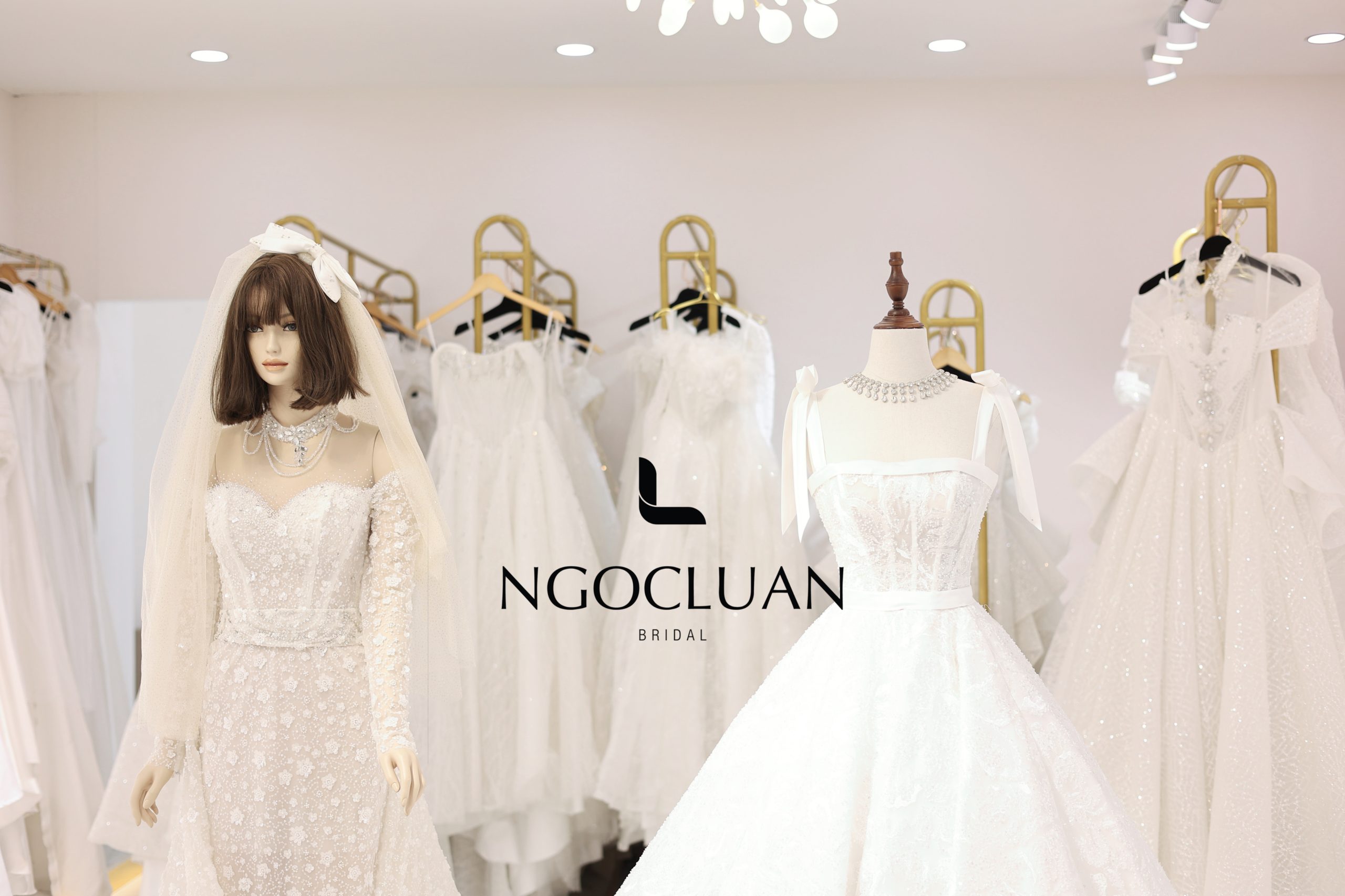 Thuê Váy Cưới Gần Lai Vung – Ngọc Luận Bridal Cao Lãnh, Chỉ 40 Phút Cho Nàng Dâu Xinh Rạng Ngày Cưới